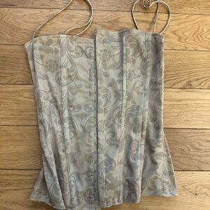 WeWoreWhat Yellow Corset